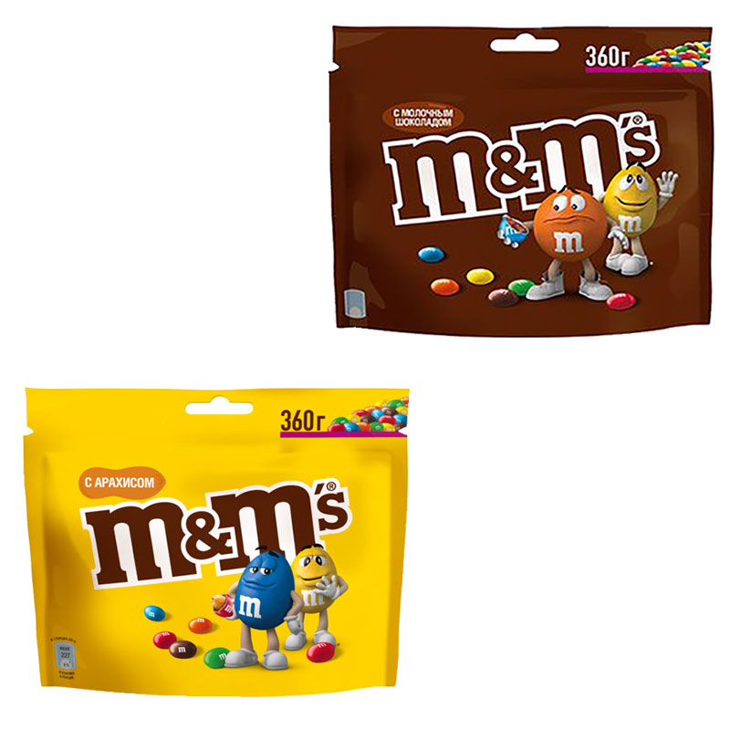 اسمارتیز ام اند ام ۳۶۰ گرم  ۱۴ عددی