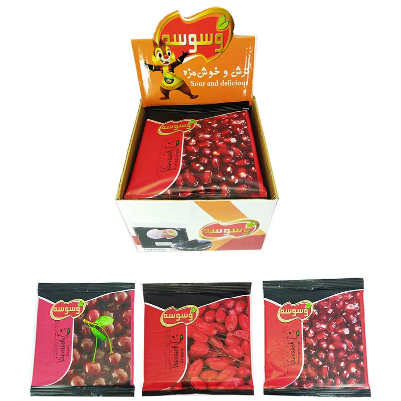 لواشک وسوسه ۱۸۰ گرم ۱۶ عددی