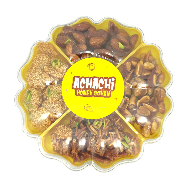 سوهان عسلی ۴ مغز حامی آچاچی بزرگ ۱۲ عدد